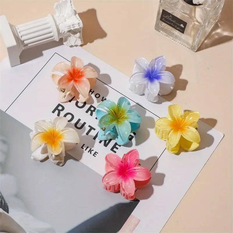 12pcs Flower Claw Clips Set - Image 3