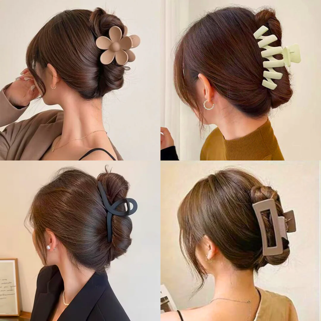 5pcs Earthy Luxe Hair Claws Set - Image 3