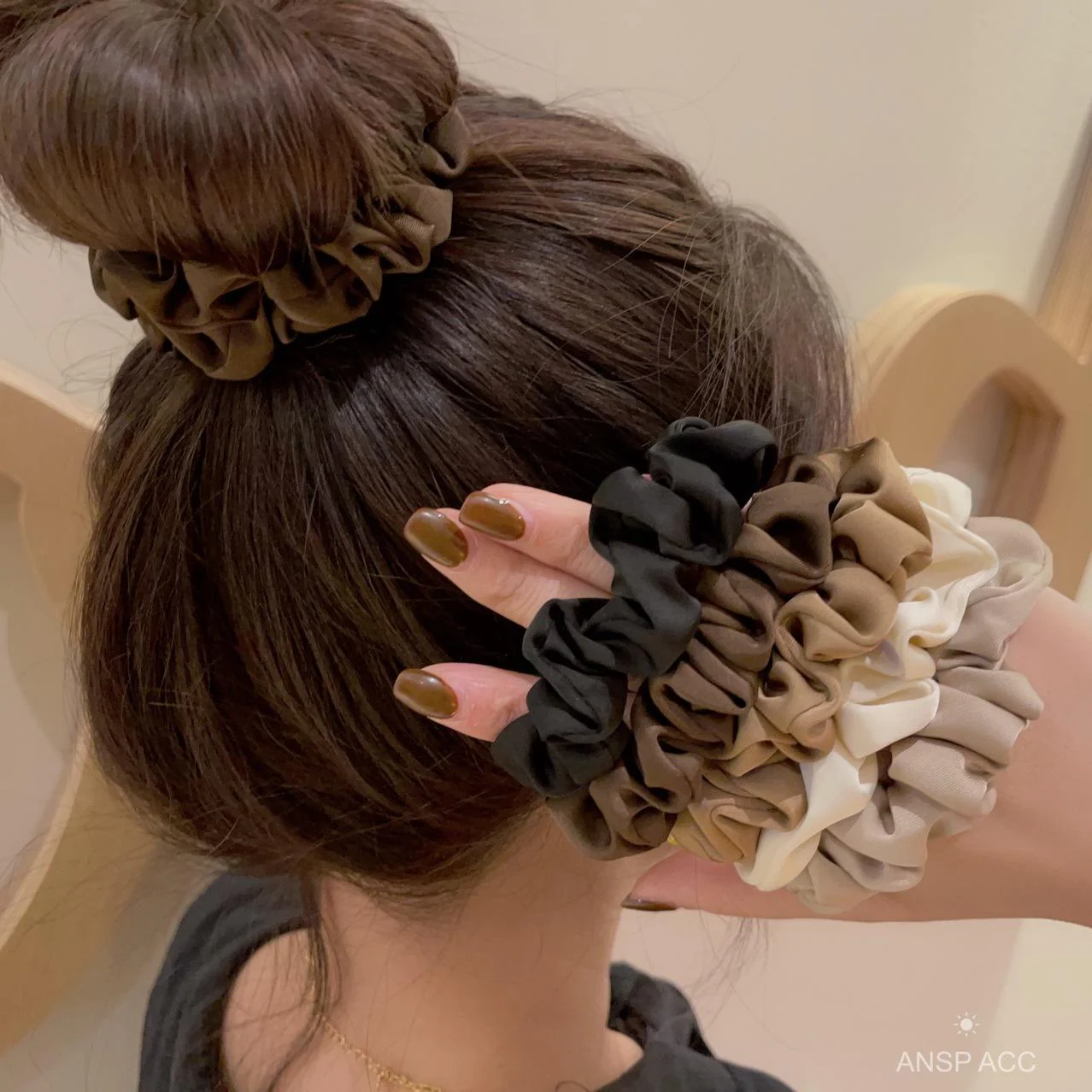 5pcs Nude Scrunchies Bundle - Image 4