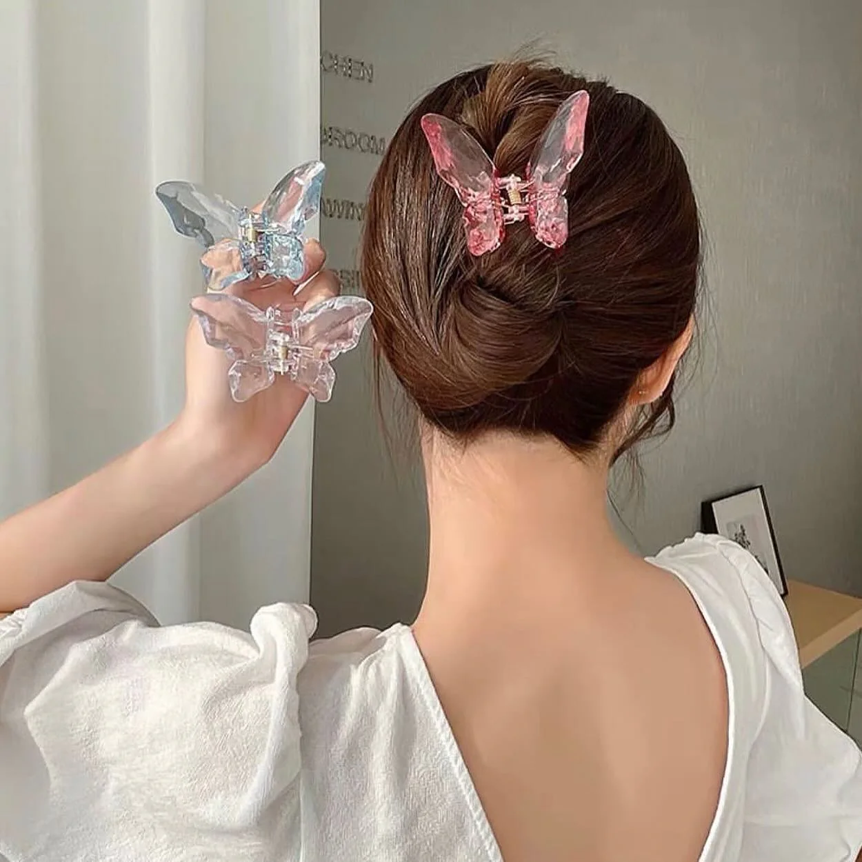 Acrylic Butterfly Claw Clip - Image 5