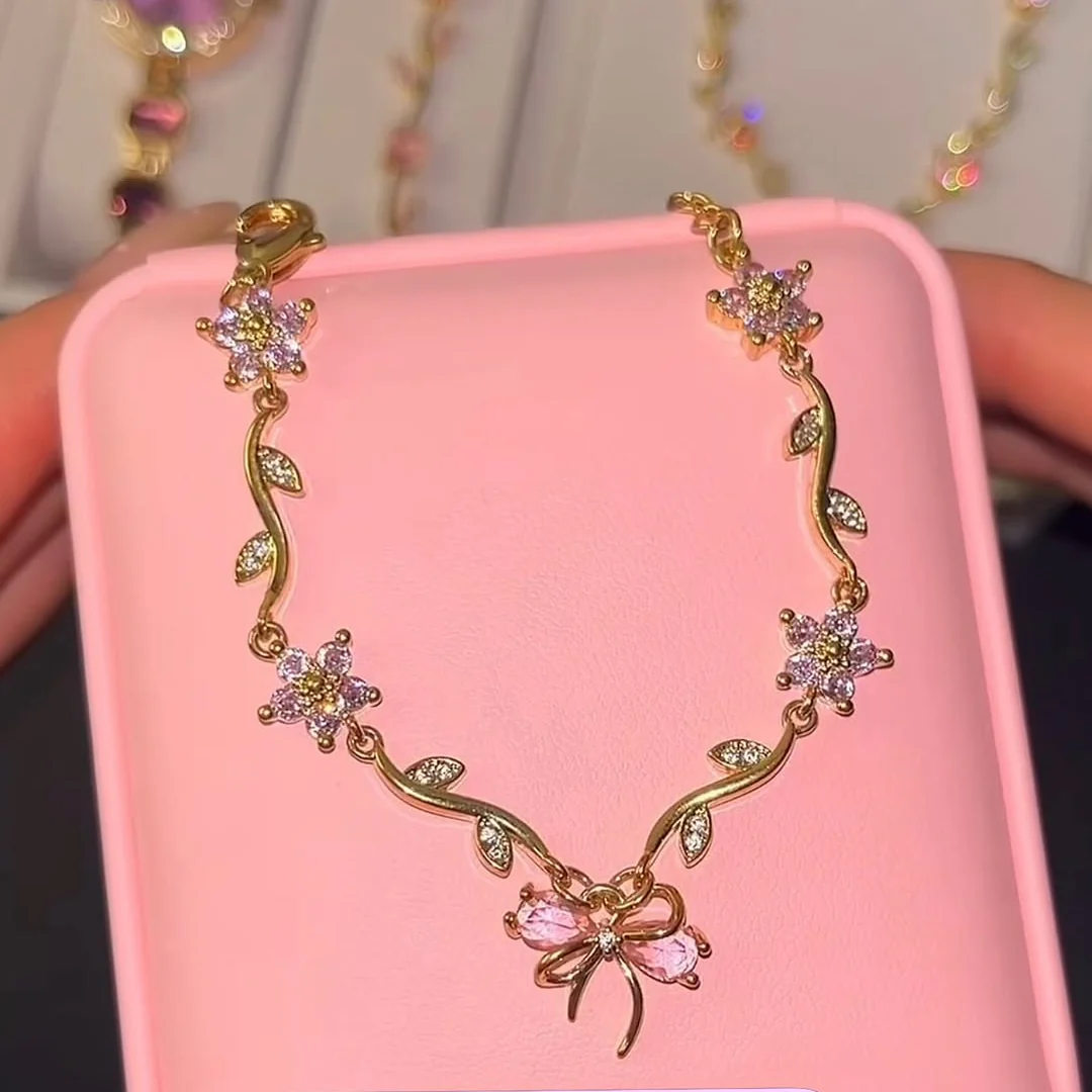 Floral Bow Bracelet with CardBox - Image 2