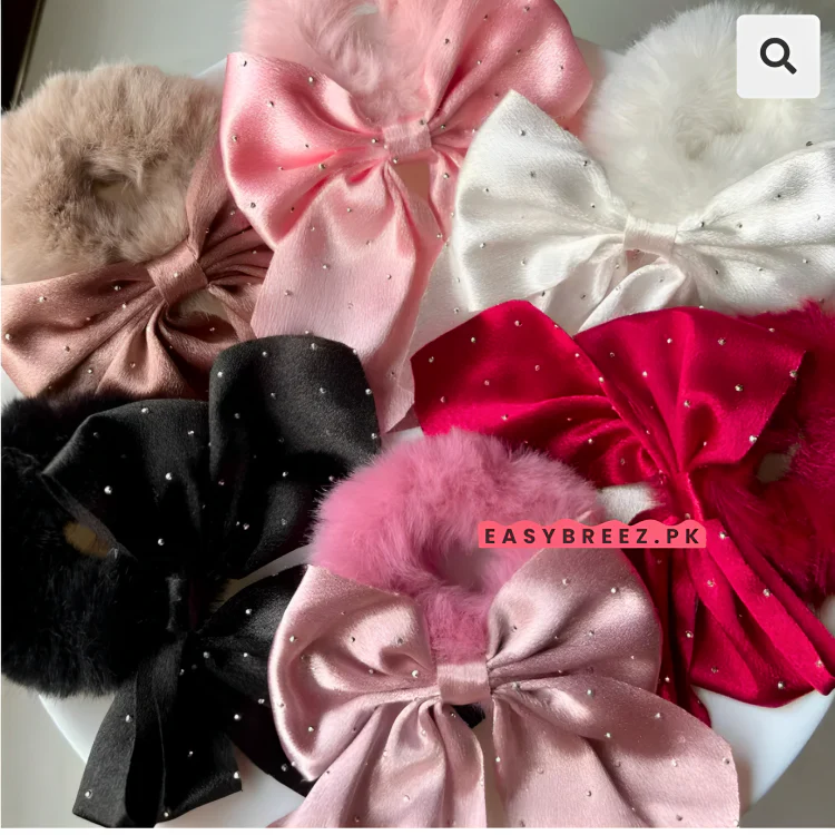 Fur Pony Hair Bow