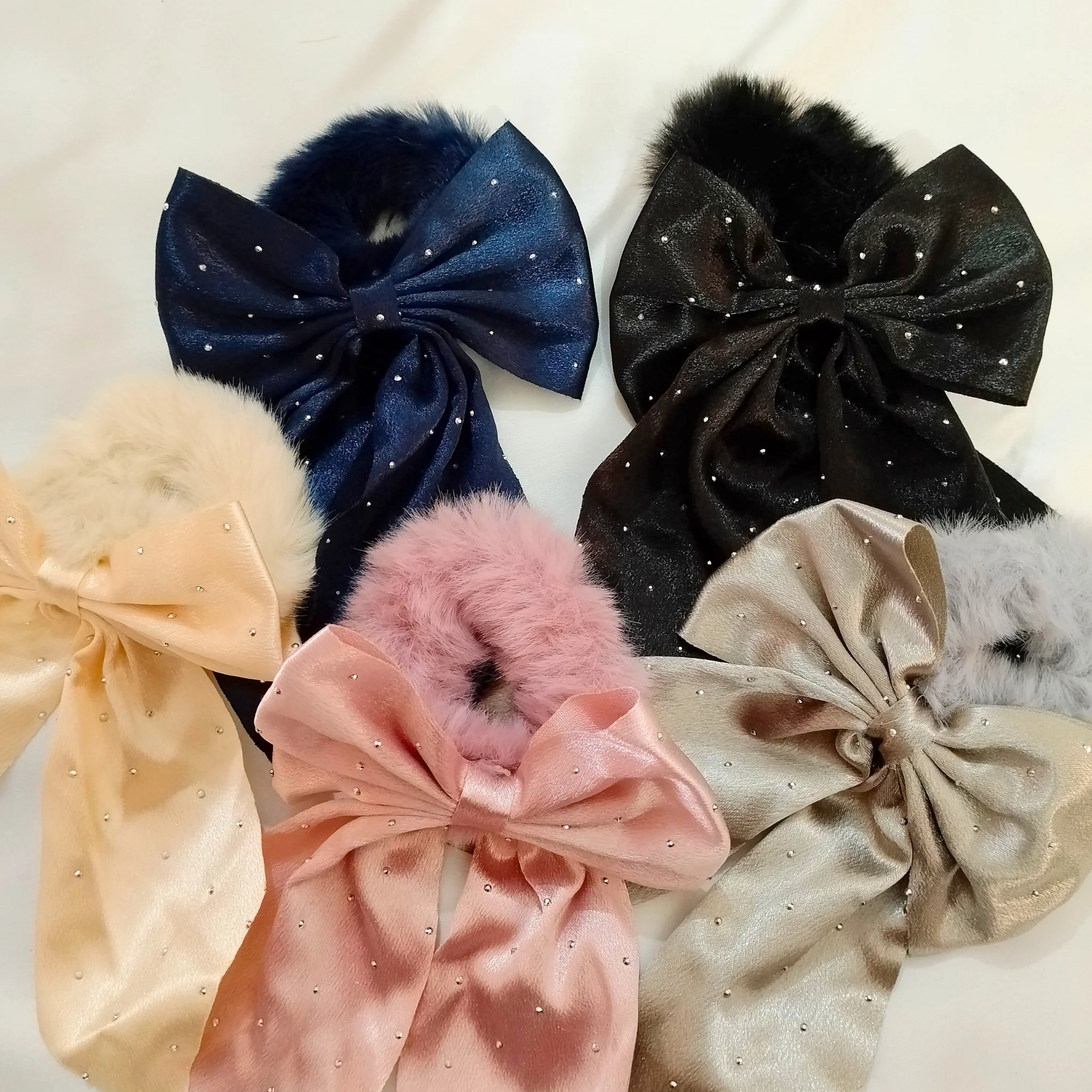 Fur Pony Hair Bow - Image 2