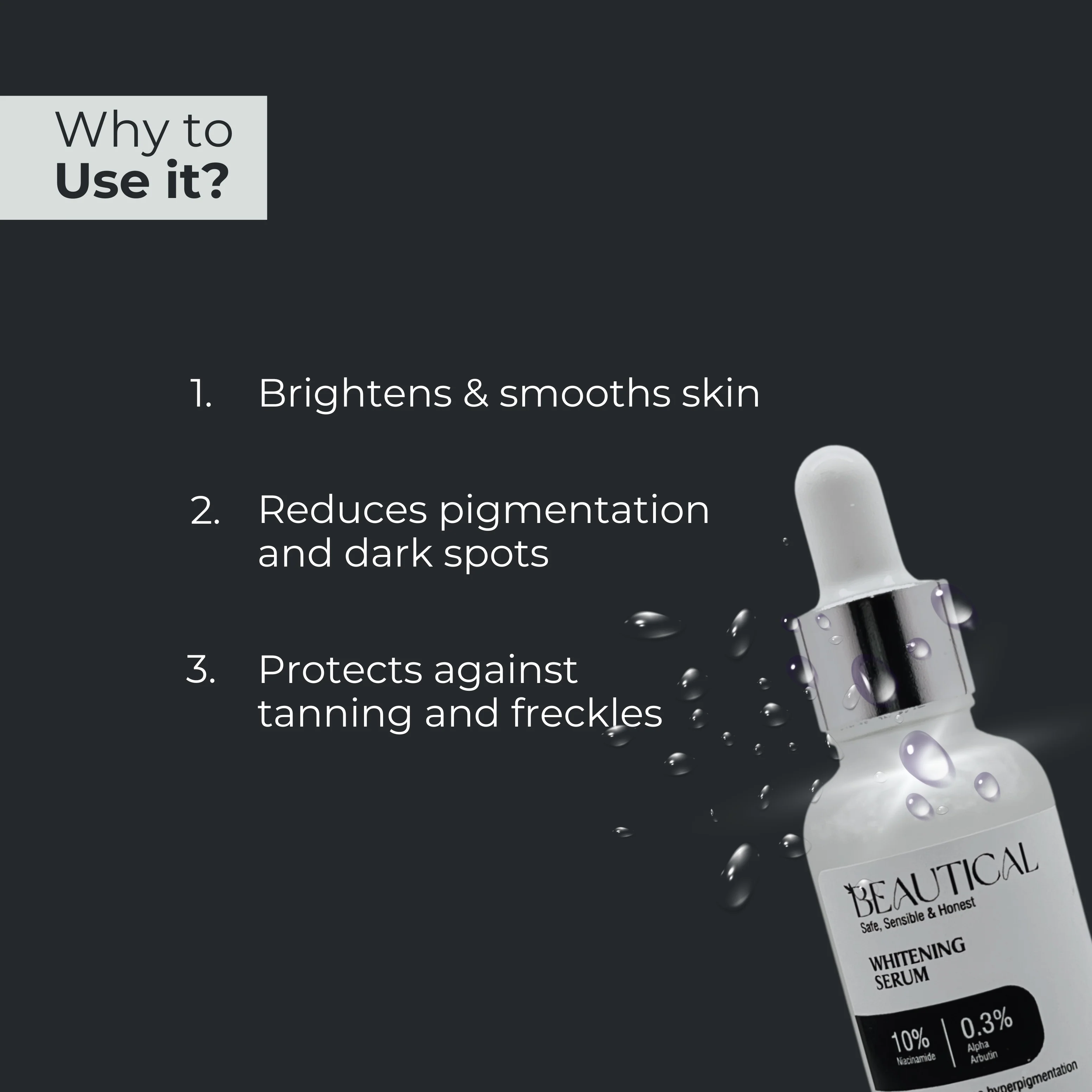 Glow Boosting Serum (Niacinamide + Alpha Arbutin) - Image 2