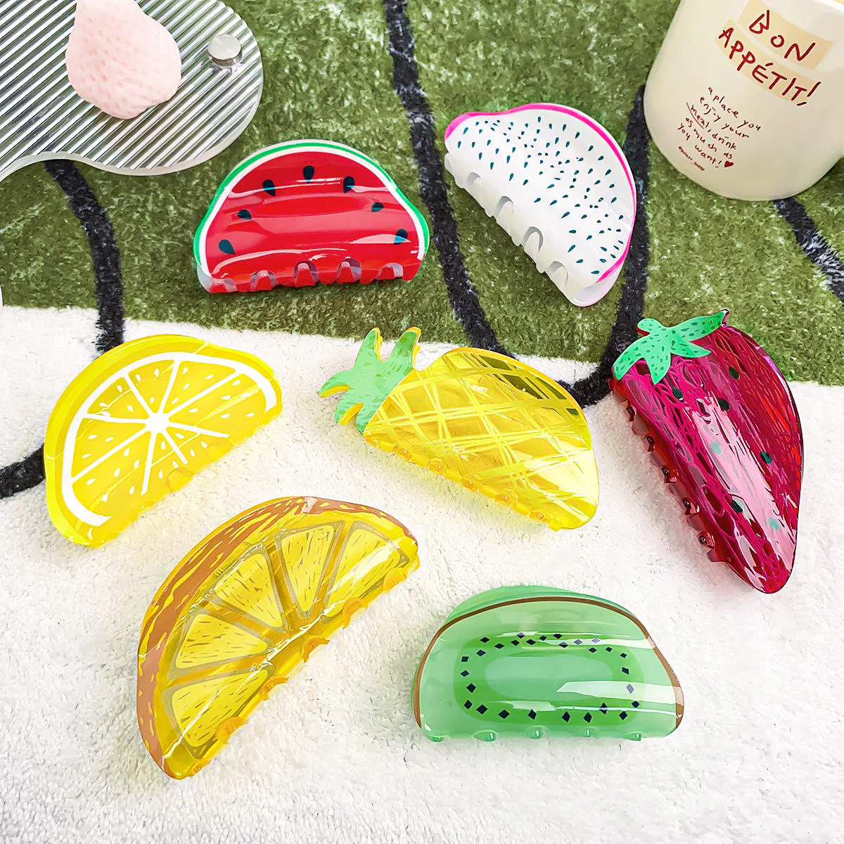 Premium Fruit Claw Clips - Image 2