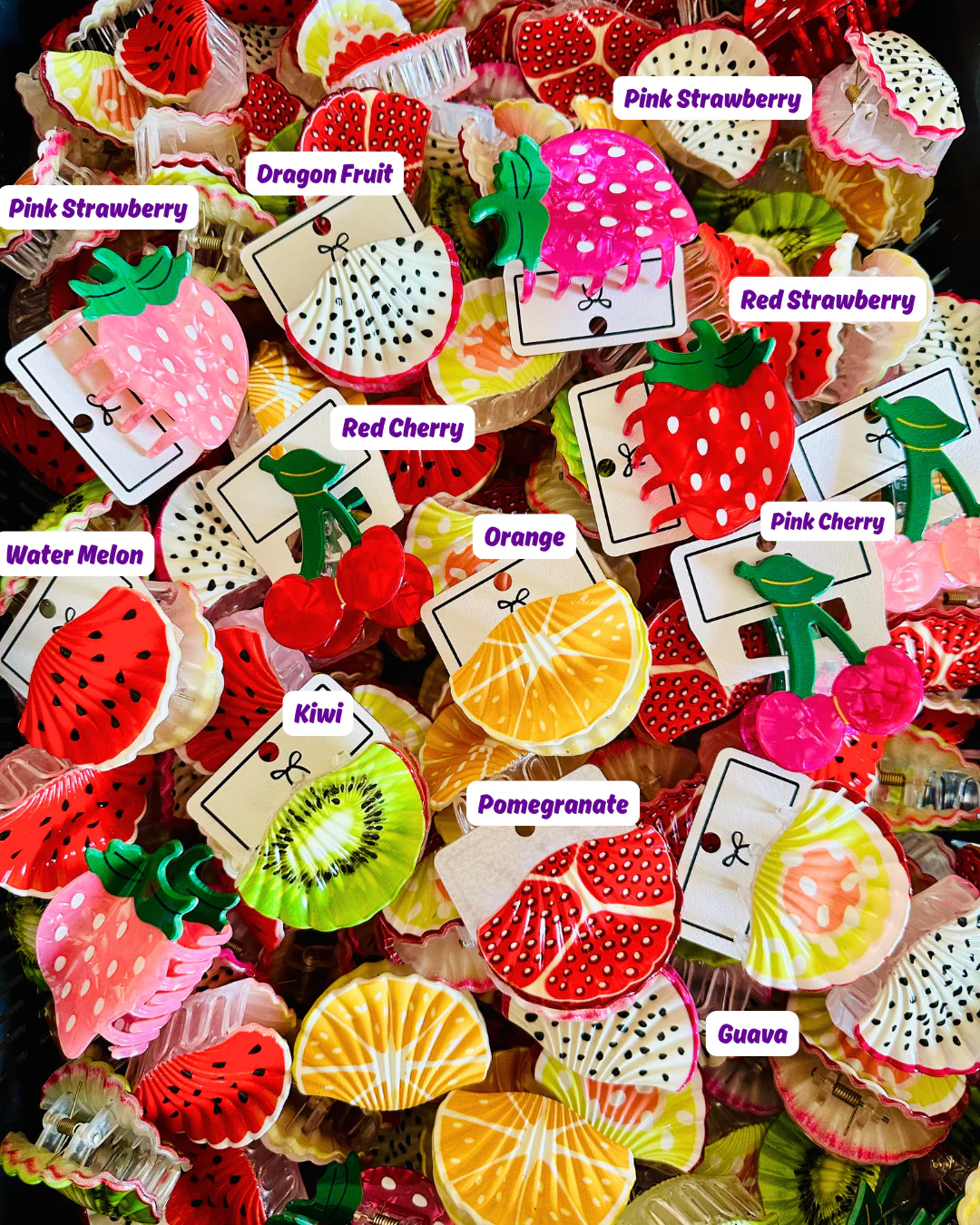Premium Fruit Claw Clips - Image 4