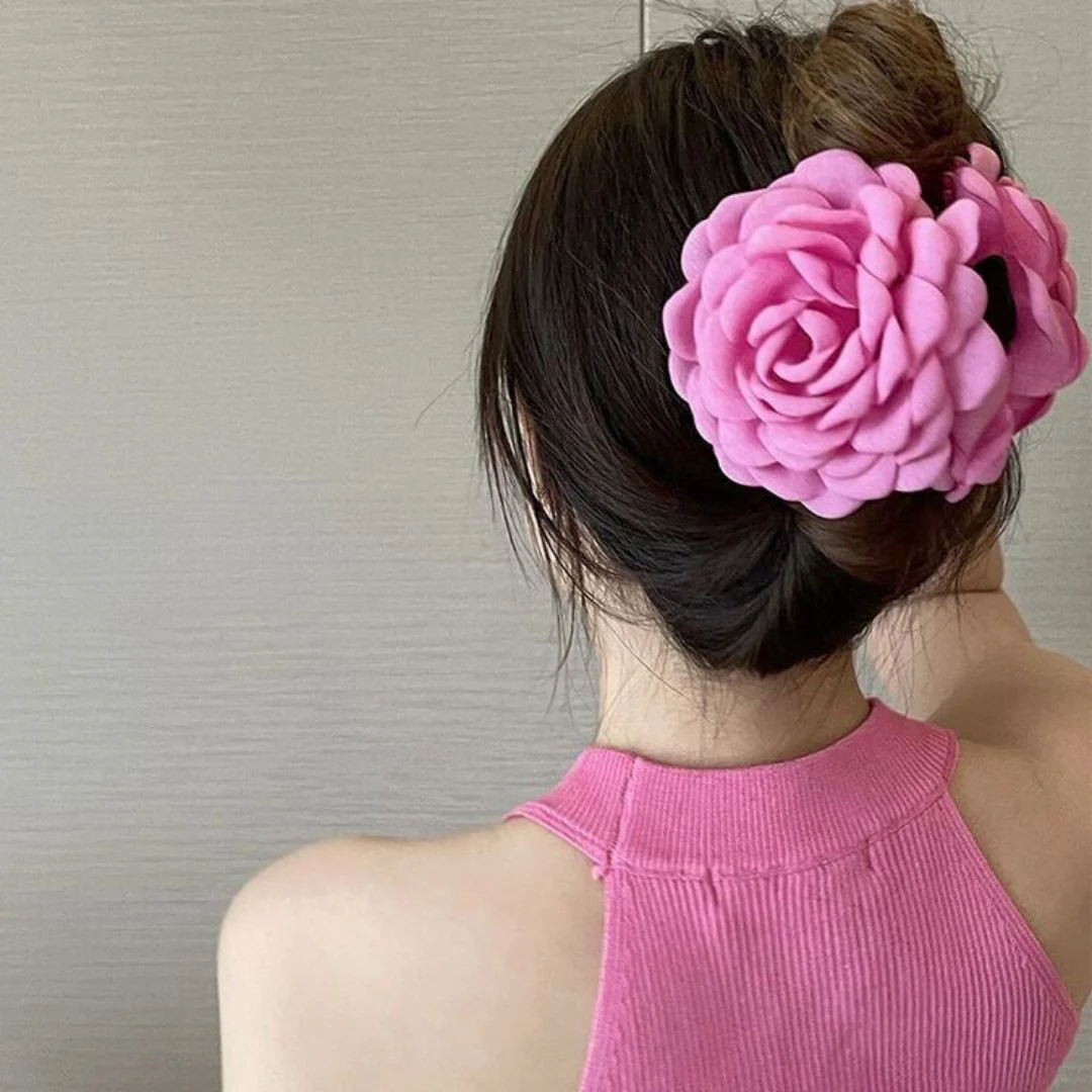 Rose Hair Clip - Image 2