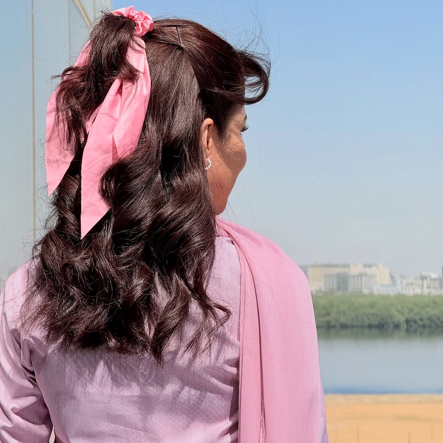 Silk Scarf Scrunchies