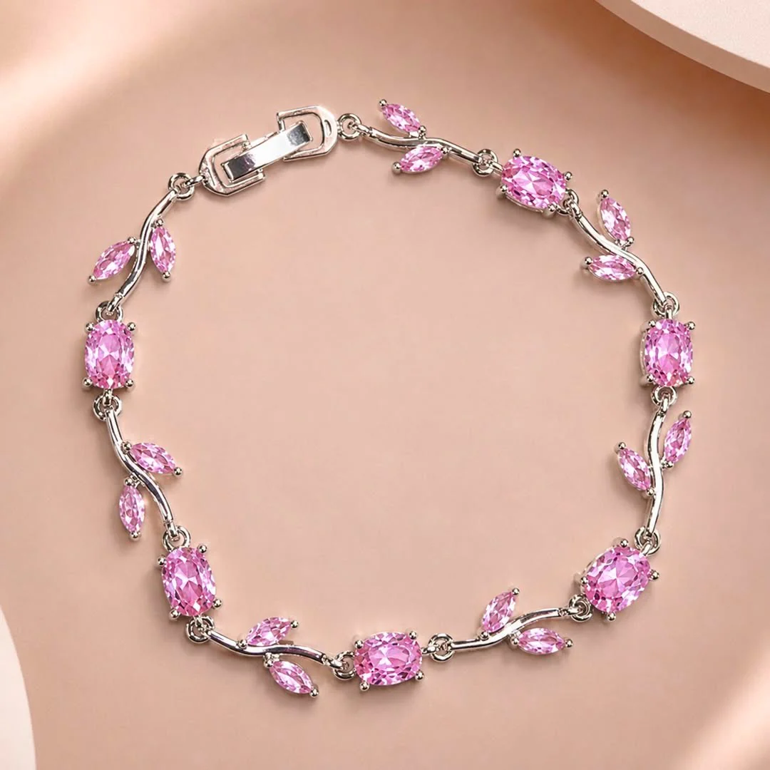 Tulip Bracelate and Necklace (with box) - Image 2