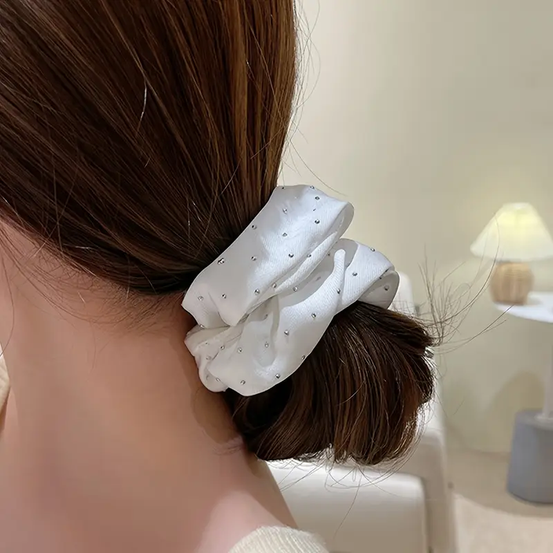 Rhinestones Scrunchie - Image 3
