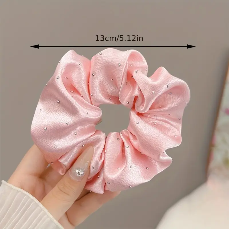 Rhinestones Scrunchie - Image 4
